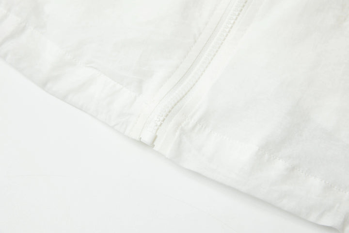 An image of a   SH25MS6 Funnel-Neck Full-Zip Jacket by  Mirra Masa