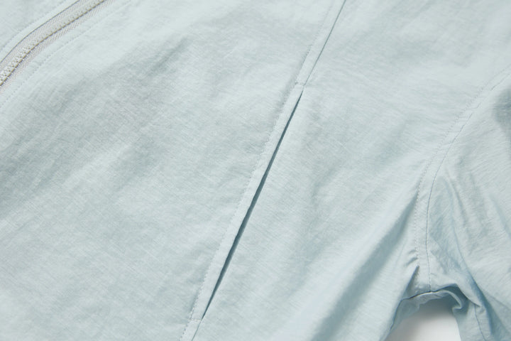An image of a   SH25MS6 Funnel-Neck Full-Zip Jacket by  Mirra Masa