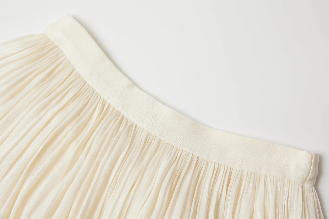 An image of a   SK6B0M6 Glistening Skirt by  Mirra Masa