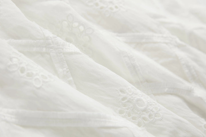 An image of a   SK7G9M6 Laced Skorts by  Mirra Masa