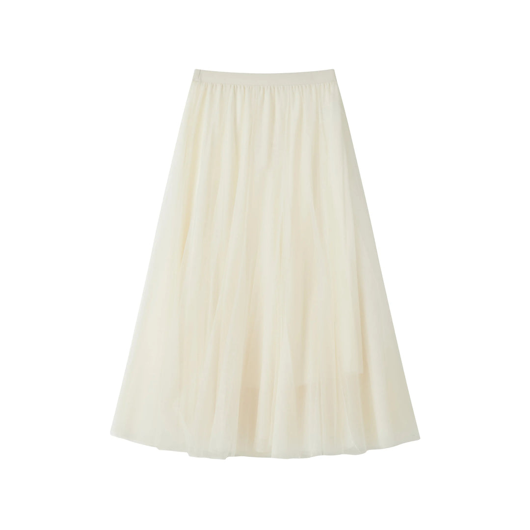 An image of a   SKB00S6 Tulle Skirt by  Mirra Masa