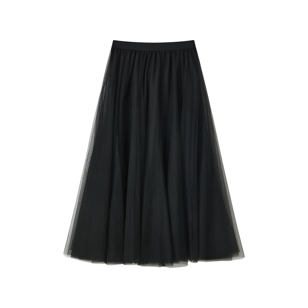An image of a   SKB00S6 Tulle Skirt by  Mirra Masa