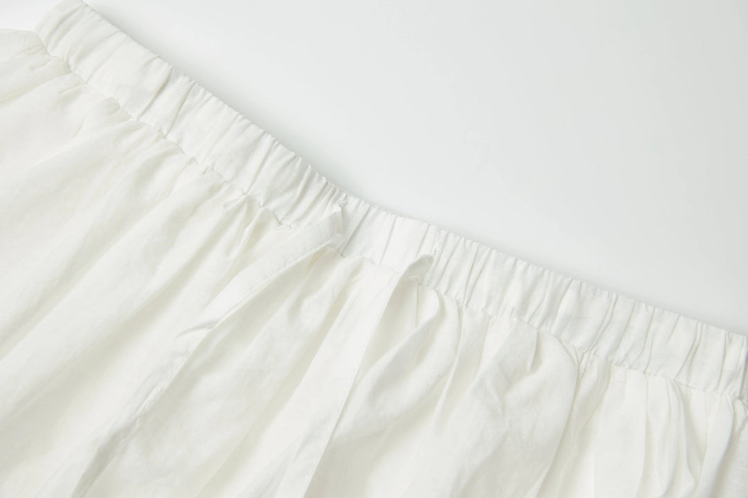 An image of a   ST63ZS6 Puffy Short Skirt by  Mirra Masa