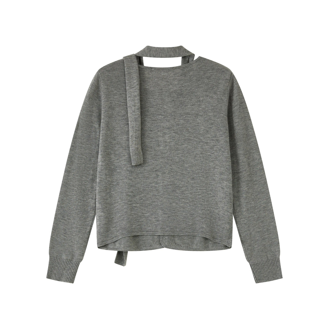 An image of a   SW3L2S6 Wool Blend Knit T-Shirt by  Mirra Masa