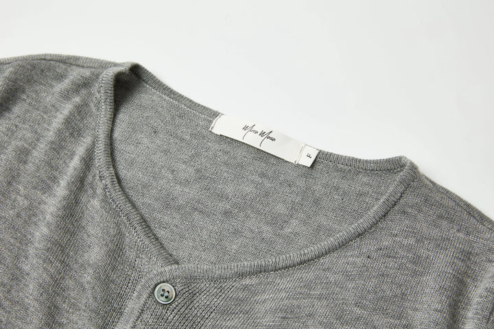 An image of a   SW3L2S6 Wool Blend Knit T-Shirt by  Mirra Masa