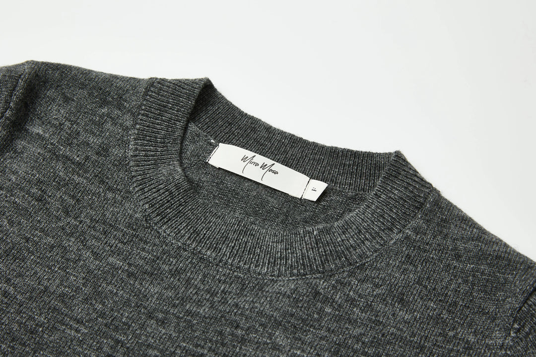 An image of a   SW3Q5S6 Wool Blend Cardigan by  Mirra Masa