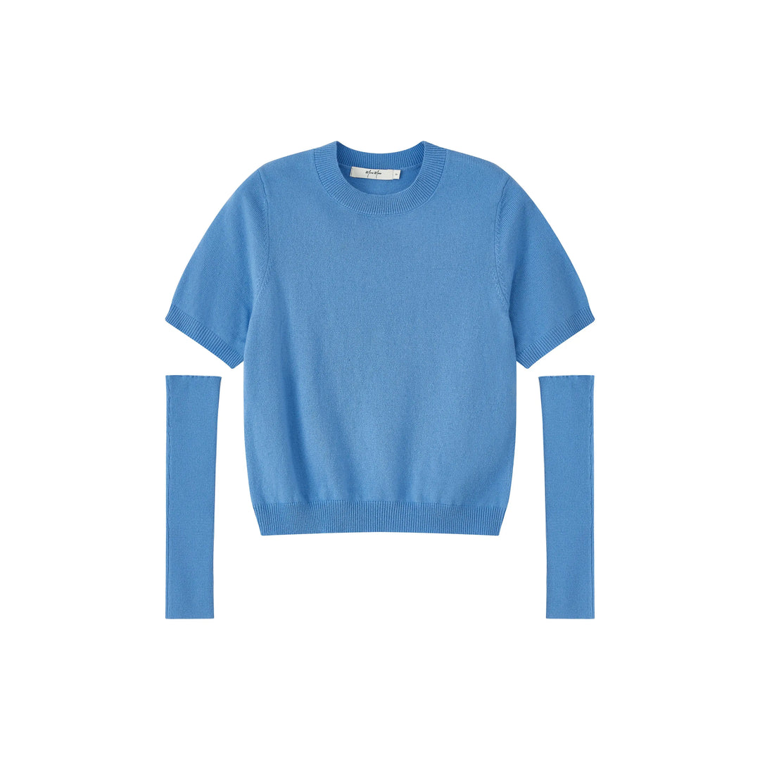 An image of a   SW3Q5S6 Wool Blend Cardigan by  Mirra Masa