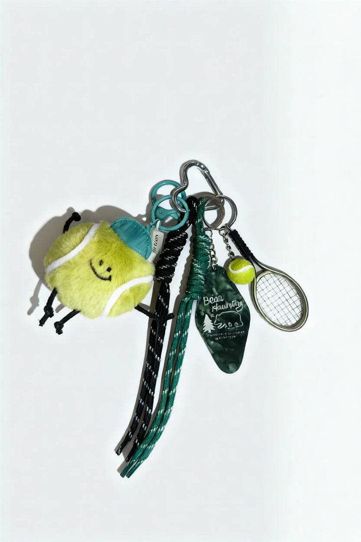 An image of a   Sporty Ball Buddy Bag&Key Charm by  Mirra Masa
