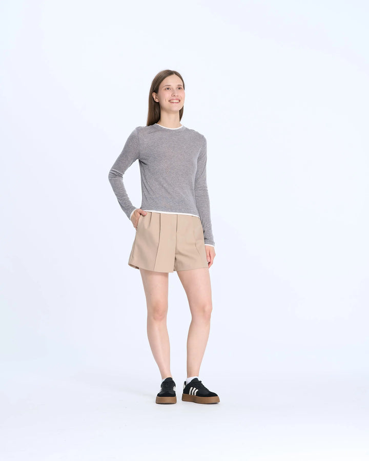 An image of a   T3252 Layering Top by  Mirra Masa
