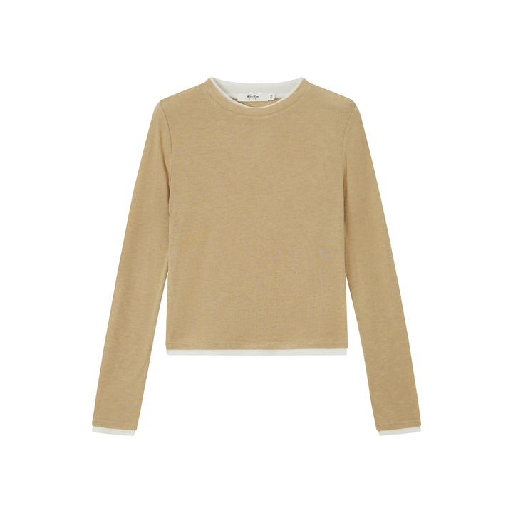 An image of a   T3252 Layering Top by  Mirra Masa