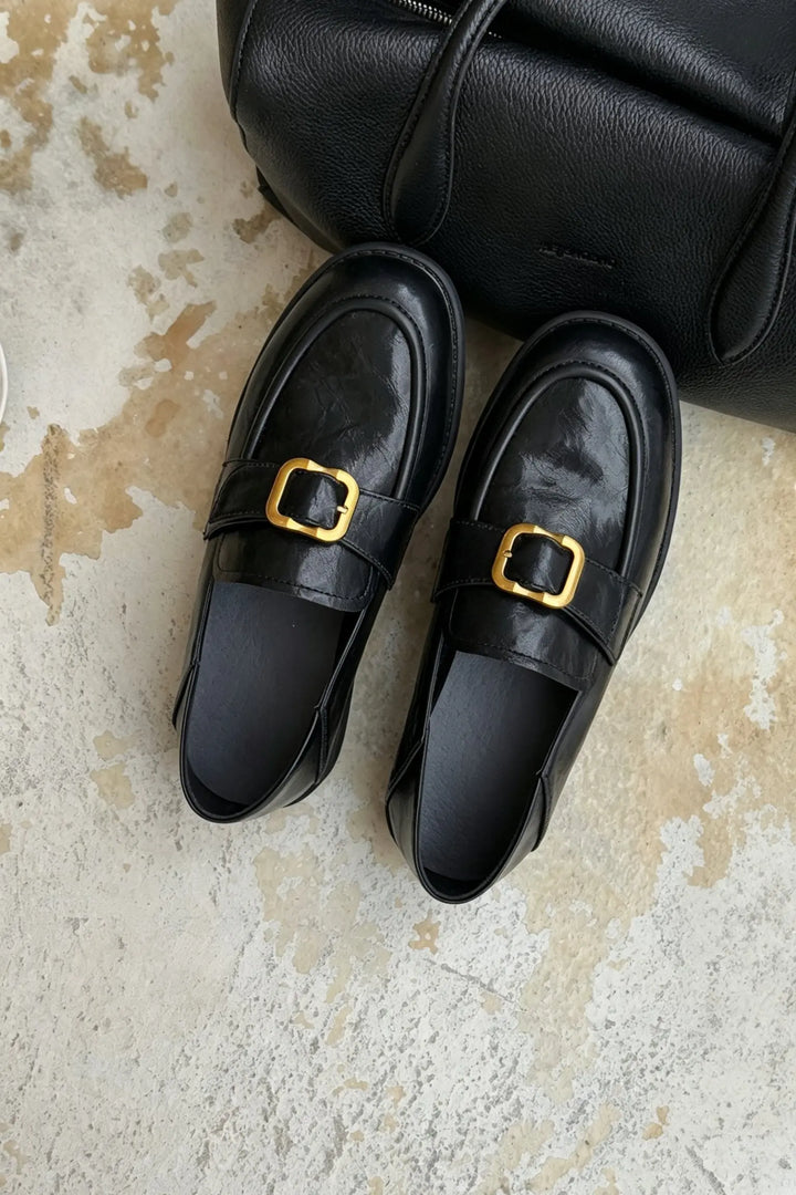An image of a   T5017 Vegan Leather Loafer by  Mirra Masa