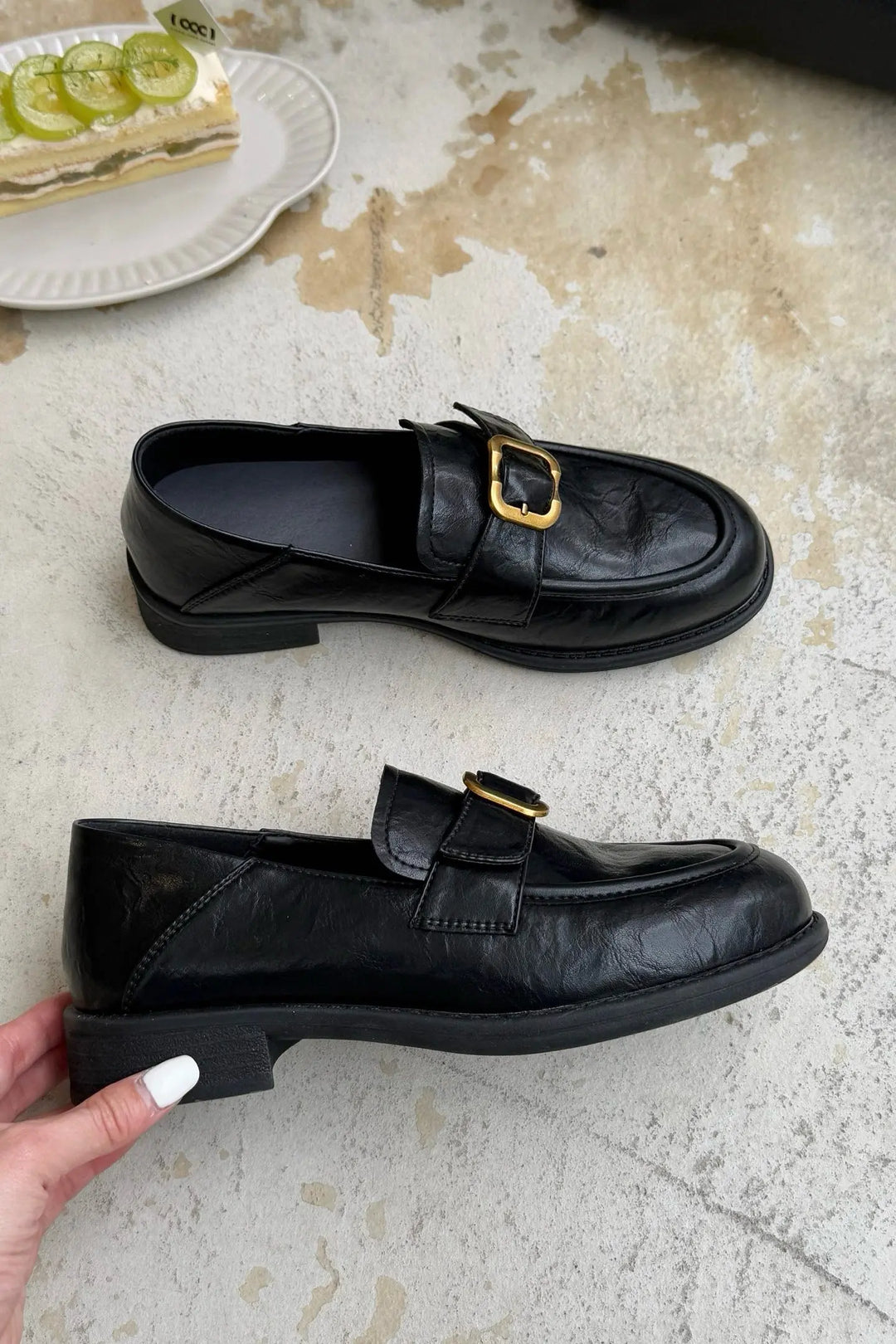 An image of a   T5017 Vegan Leather Loafer by  Mirra Masa
