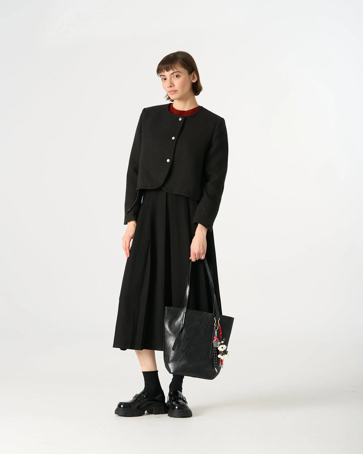 An image of a   TF2305 Vegan Leather Tote Bag by  Mirra Masa