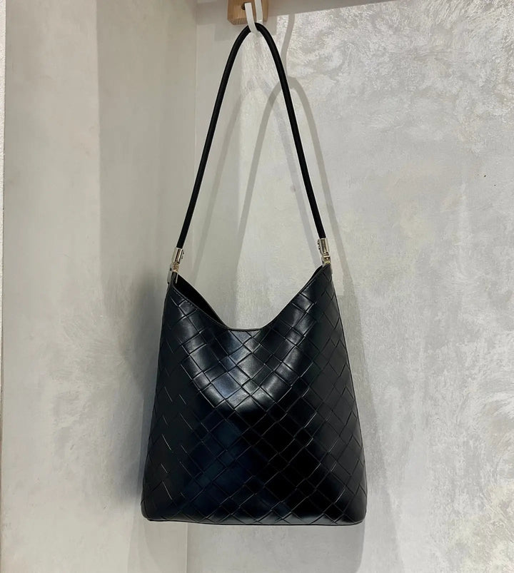 An image of a   TF2327 Woven Hobo Bag by  Mirra Masa