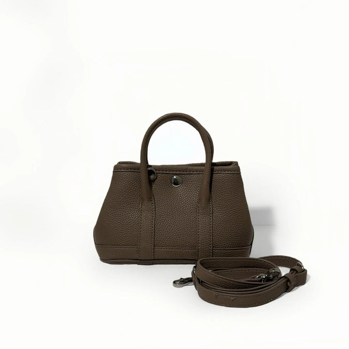 An image of a  Khaki TF2728 Canvas Handbag by  Mirra Masa
