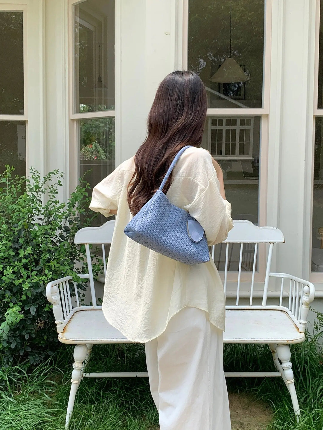An image of a   TF3296 Quilted Vegan Leather Bag by  Mirra Masa