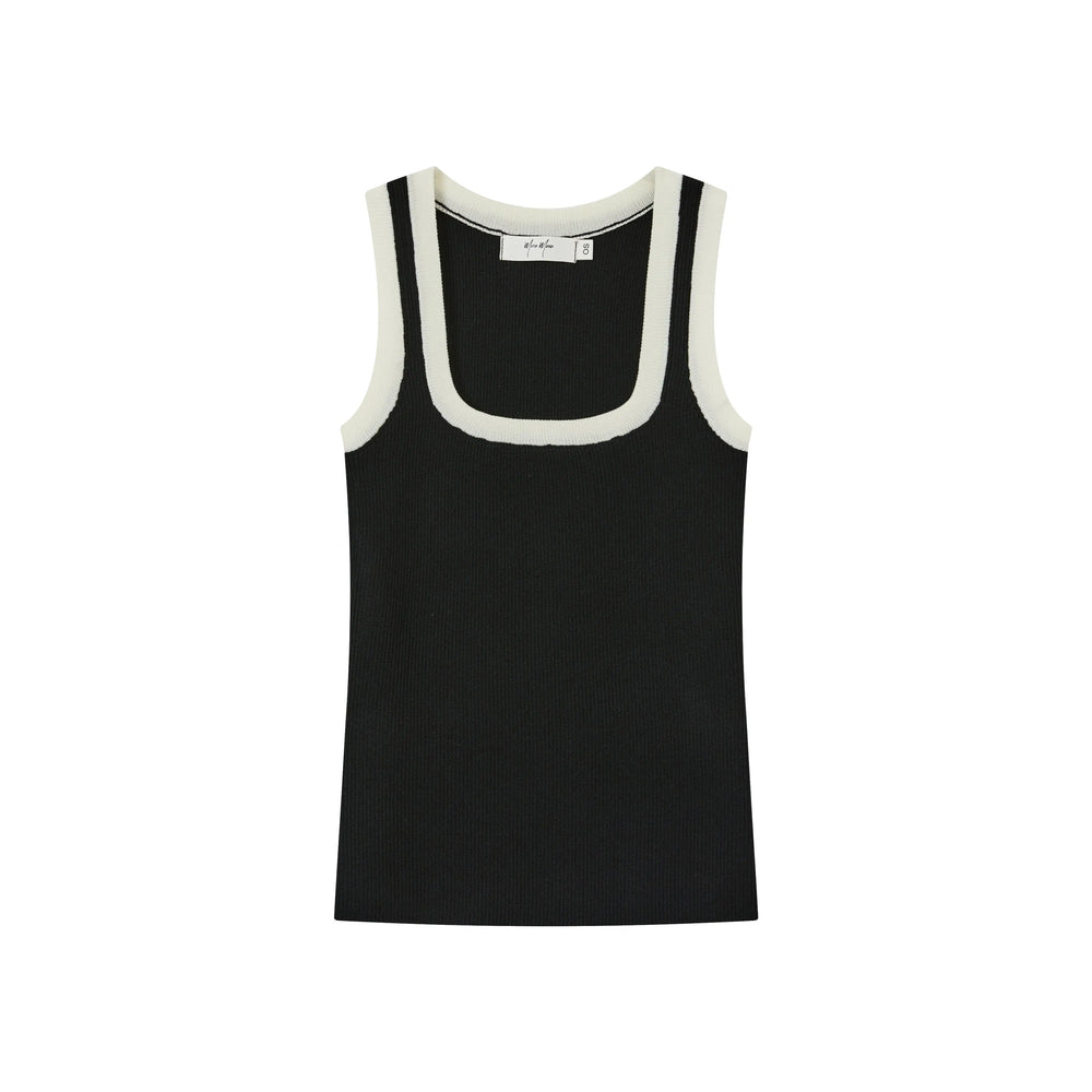 An image of a  Black-One-Size TH306 Tank Top by  Mirra Masa