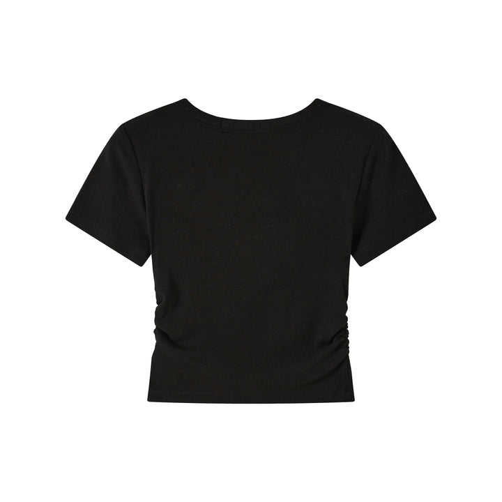 An image of a   TS1C6M6 Basic Scoopneck T-Shirt by  Mirra Masa