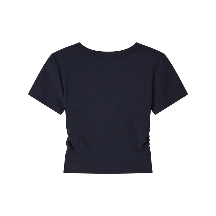 An image of a   TS1C6M6 Basic Scoopneck T-Shirt by  Mirra Masa