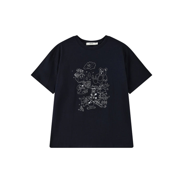 An image of a   TS1M4S6 Graphic T-Shirt by  Mirra Masa