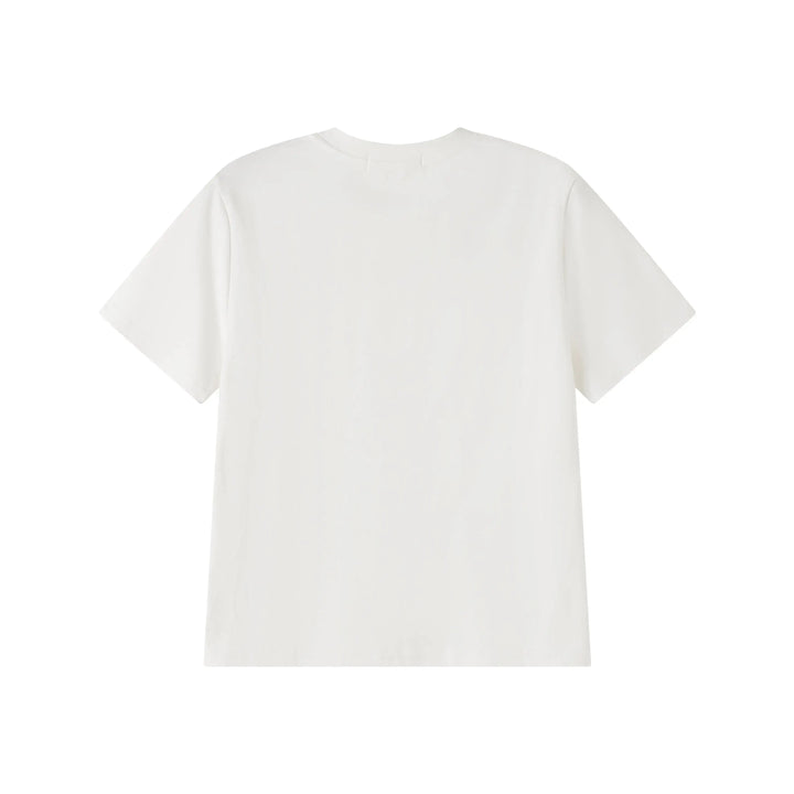 An image of a   TS3I3M6 Embroidery T-Shirt by  Mirra Masa