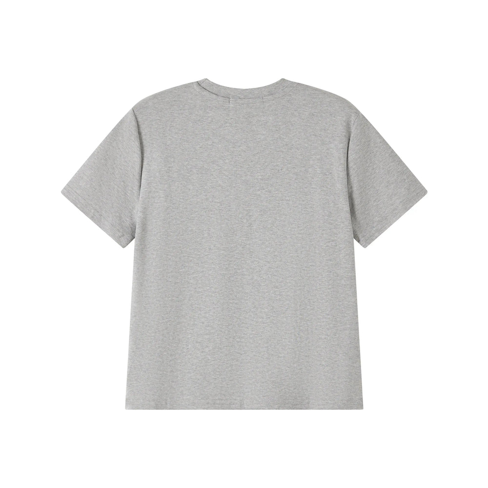 An image of a   TS3I3M6 Embroidery T-Shirt by  Mirra Masa