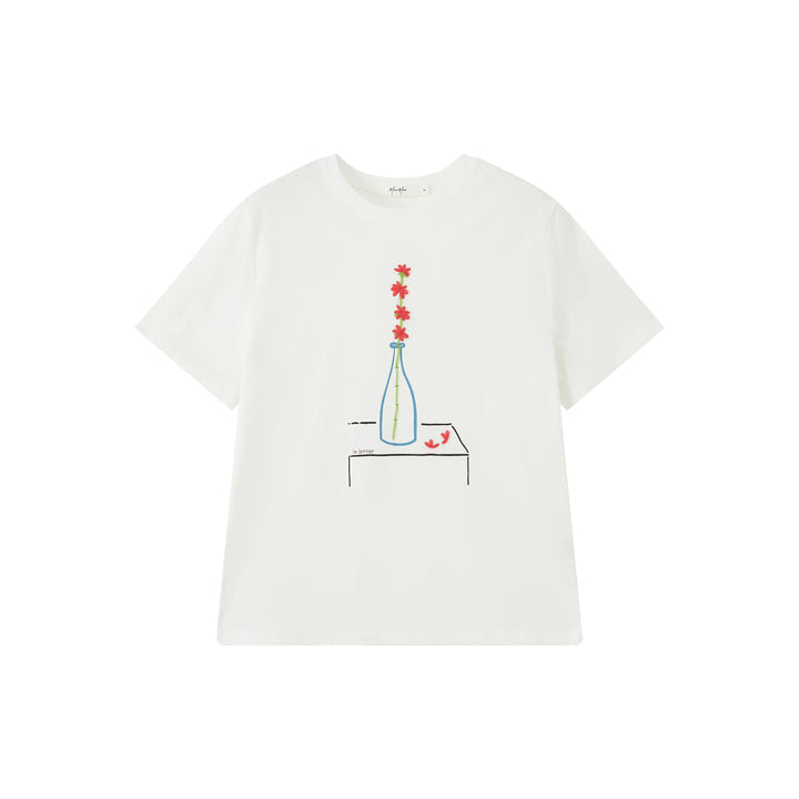 An image of a   TSN67S6 Graphic T-Shirt by  Mirra Masa
