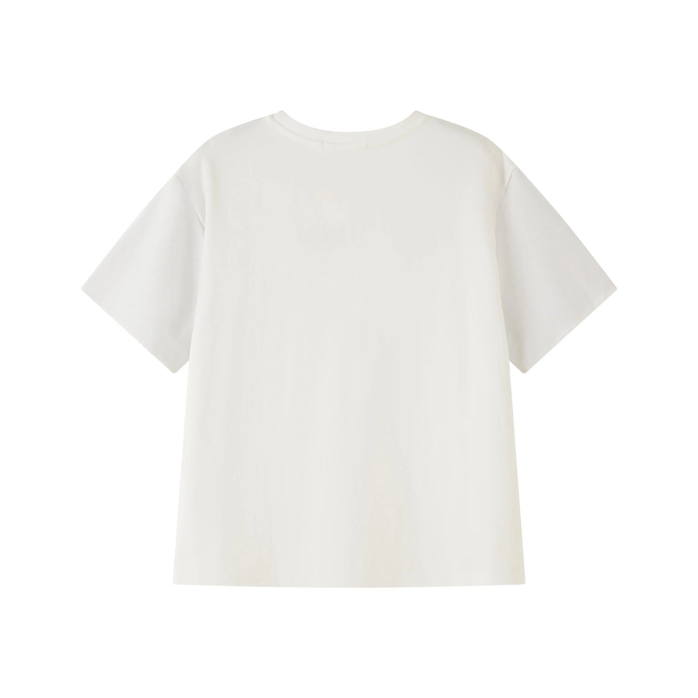 An image of a   TSO87M6 Two Tone T-Shirt by  Mirra Masa