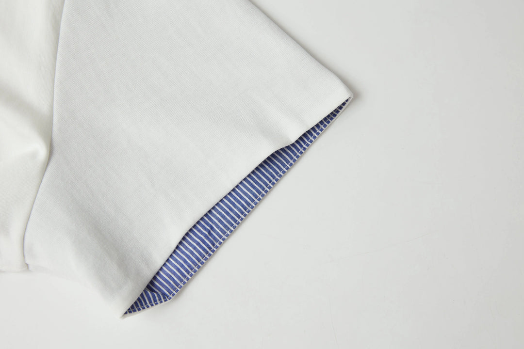 An image of a   TSO87M6 Two Tone T-Shirt by  Mirra Masa