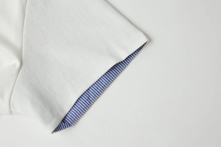 An image of a   TSO87M6 Two Tone T-Shirt by  Mirra Masa