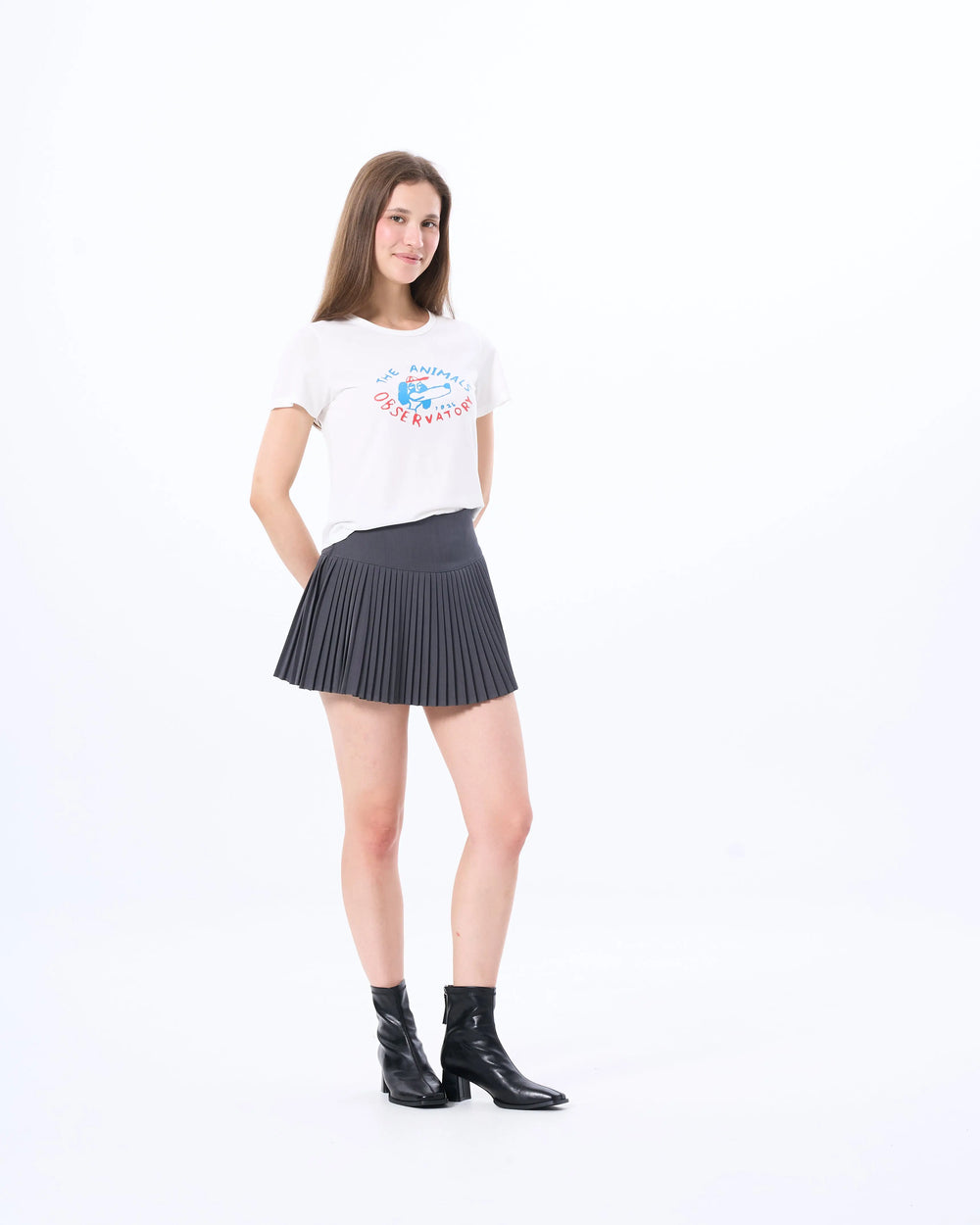 An image of a  White / Medium TSY90M6 Graphic T-Shirt by  Mirra Masa