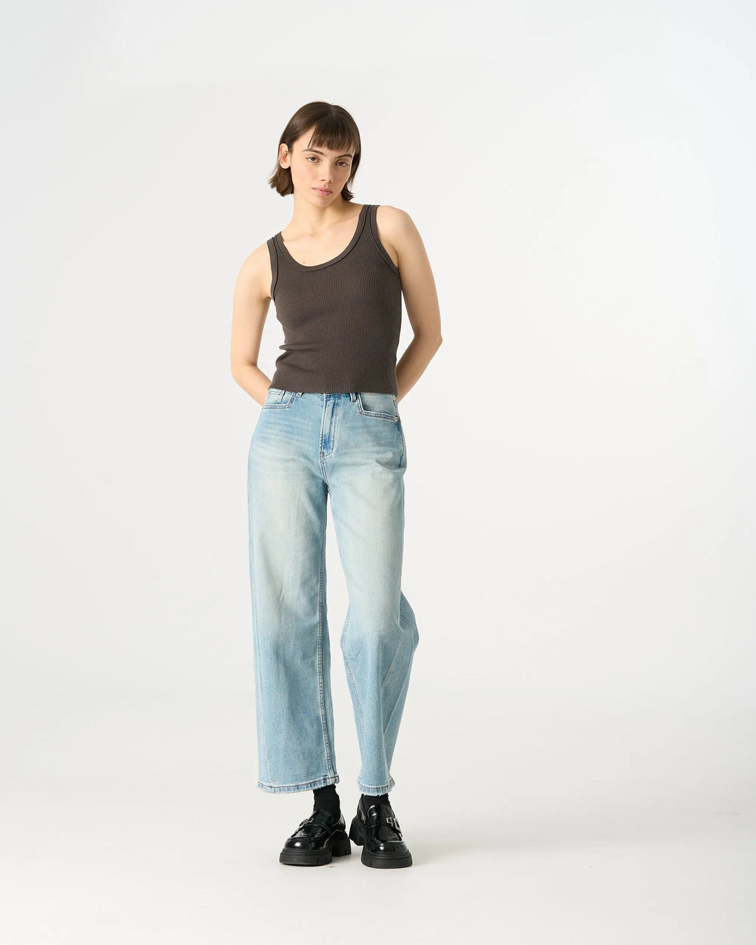 An image of a   TT3S1S6 Basic Tank Top by  Mirra Masa