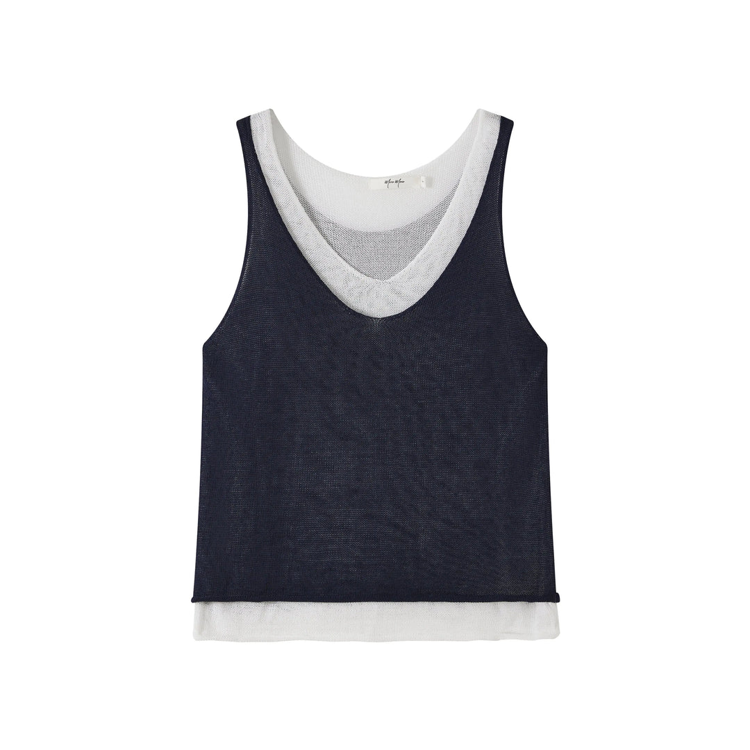 An image of a   TT68BM6 Layered Top by  Mirra Masa