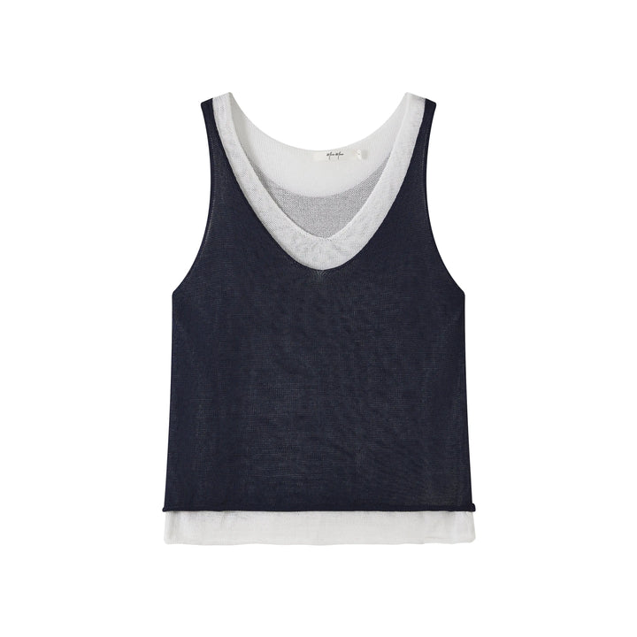 An image of a   TT68BM6 Layered Top by  Mirra Masa