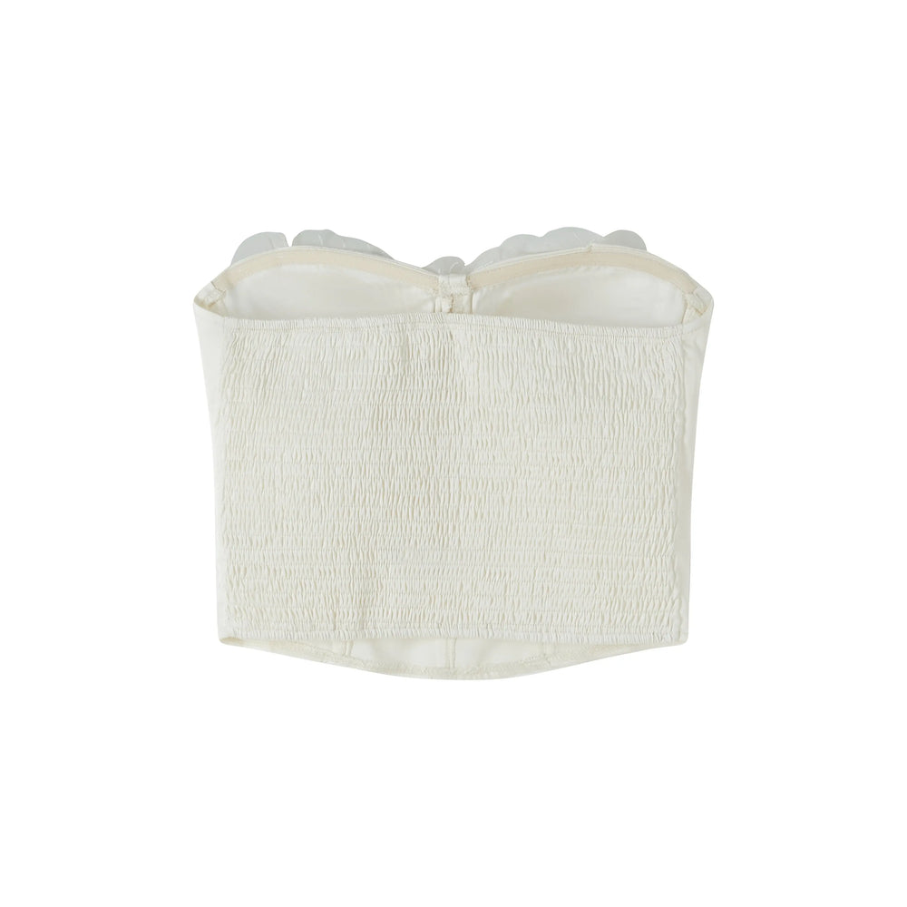 An image of a   TTN22M6 Floral Tube Top by  Mirra Masa