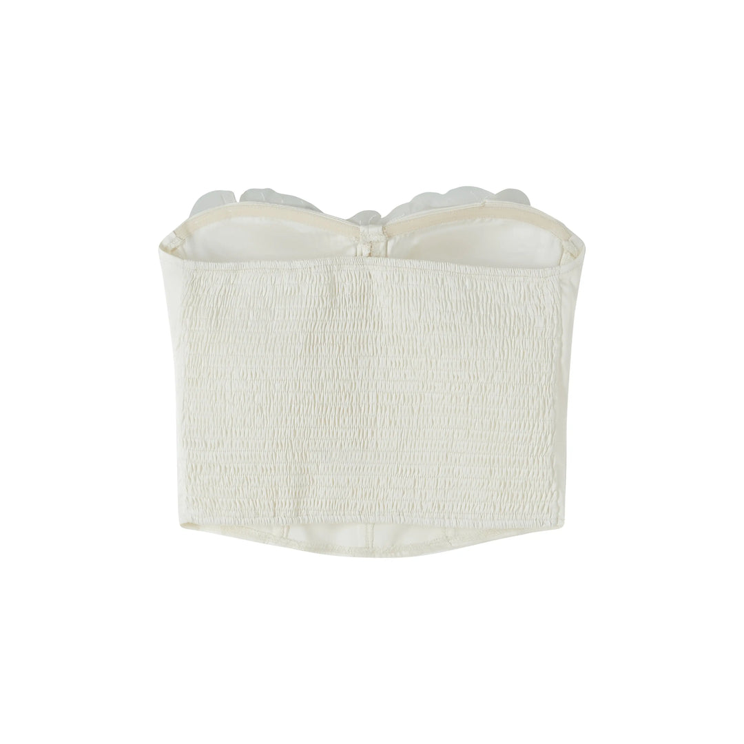 An image of a   TTN22M6 Floral Tube Top by  Mirra Masa