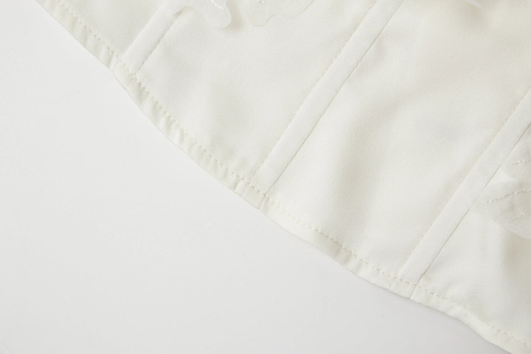 An image of a   TTN22M6 Floral Tube Top by  Mirra Masa