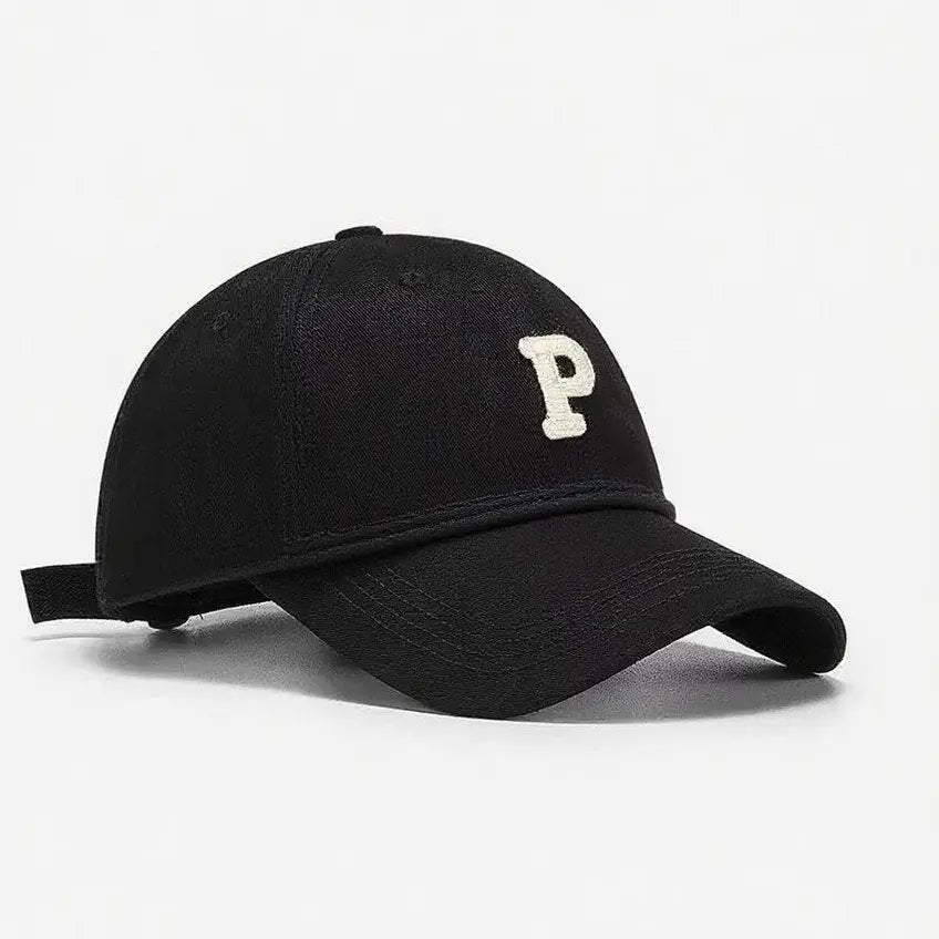 An image of a   Terry P Letter Baseball Cap by  Mirra Masa