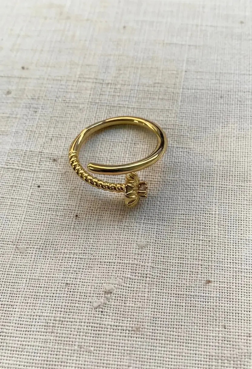 An image of a   The Wrap Ring Adjustable by  Mirra Masa