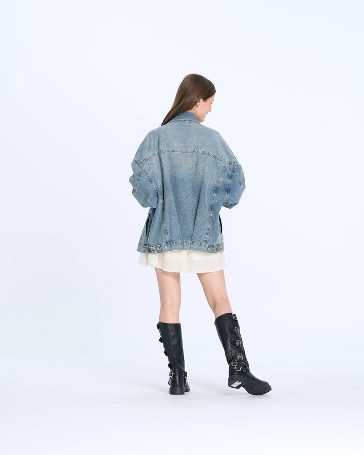 An image of a   U0173 Denim Jacket by  Mirra Masa
