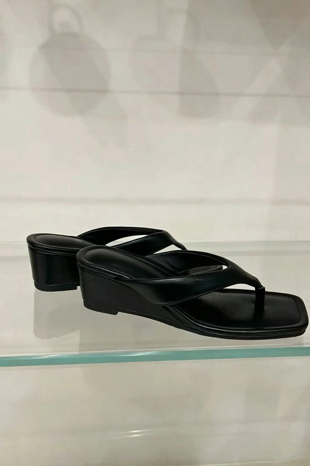 An image of a   W9991 Padded Platform Sandals by  Mirra Masa