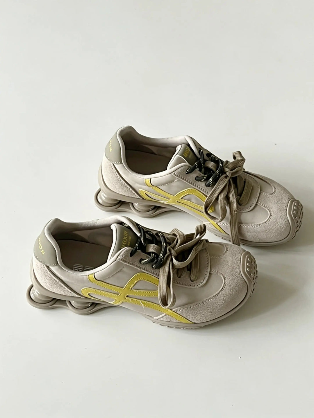 An image of a   X6800 Studio Suede Trainers by  Mirra Masa
